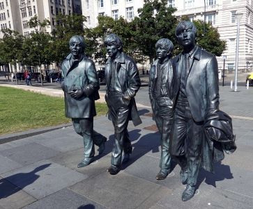 Beatles na procházce.